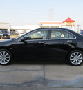 acura tsx 2008 black sedan gasoline 4 cylinders front wheel drive shiftable automatic 77074