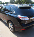 lexus rx 450h 2010 black suv hybrid 6 cylinders all whee drive cont  variable trans  75093