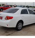 toyota corolla 2010 white sedan le gasoline 4 cylinders front wheel drive automatic with overdrive 77864
