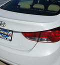 hyundai elantra 2011 white sedan gls gasoline 4 cylinders front wheel drive 6 speed automatic 76205