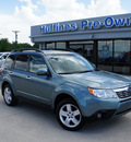 subaru forester 2009 lt  green wagon 2 5 x premium gasoline 4 cylinders all whee drive shiftable automatic 76205