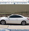 toyota camry solara 2005 off white coupe sle v6 gasoline 6 cylinders front wheel drive shiftable automatic 76210
