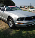 ford mustang 2007 silver v6 premium gasoline 6 cylinders rear wheel drive automatic 75067