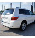toyota highlander 2010 white suv limited gasoline 6 cylinders front wheel drive automatic 76543