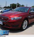 ford taurus 2013 ruby red sedan limi gasoline 6 cylinders front wheel drive 6 spd 75062