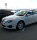 ford fusion 2010 white sedan se gasoline 4 cylinders front wheel drive automatic 79936
