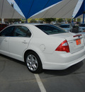 ford fusion 2010 white sedan se gasoline 4 cylinders front wheel drive automatic 79936