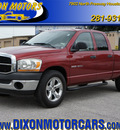 dodge ram pickup 1500 2006 red pickup truck slt gasoline 6 cylinders rear wheel drive automatic with overdrive 77037