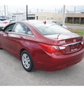 hyundai sonata 2011 red sedan gasoline 4 cylinders front wheel drive automatic 78550