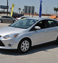 ford focus 2012 silver hatchback se flex fuel 4 cylinders front wheel drive automatic 78521
