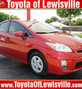 toyota prius 2011 red ii hybrid 4 cylinders front wheel drive automatic 75067