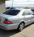 mercedes benz s class 2000 silver sedan s500 gasoline 8 cylinders rear wheel drive 5 speed automatic 76108