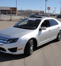 ford fusion 2011 silver sedan se gasoline 4 cylinders front wheel drive automatic 79936