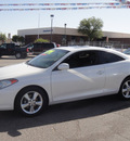 toyota camry solara 2005 white coupe gasoline 6 cylinders front wheel drive automatic 79936