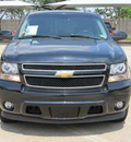 chevrolet tahoe 2007 black suv lt flex fuel 8 cylinders rear wheel drive automatic with overdrive 77074