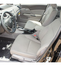 honda civic 2012 black sedan lx gasoline 4 cylinders front wheel drive automatic 77034