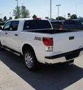 toyota tundra 2012 white flex fuel 8 cylinders 4 wheel drive 6 speed automatic 76053
