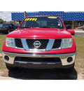 nissan frontier 2005 red pickup truck se gasoline 6 cylinders rear wheel drive automatic 32086