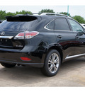 lexus rx 350 2013 black suv gasoline 6 cylinders front wheel drive automatic 77074