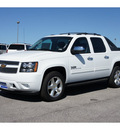 chevrolet avalanche 2012 white suv ls flex fuel 8 cylinders 2 wheel drive automatic 78216