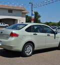 ford focus 2010 beige sedan se gasoline 4 cylinders front wheel drive automatic 78550