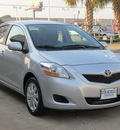 toyota yaris 2011 silver sedan gasoline 4 cylinders front wheel drive automatic with overdrive 77074
