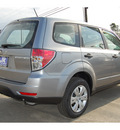 subaru forester 2010 silver suv 2 5x gasoline 4 cylinders all whee drive automatic with overdrive 77627