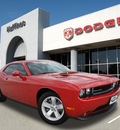 dodge challenger 2012 maroon coupe r t gasoline 8 cylinders rear wheel drive automatic 75067