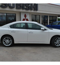 nissan maxima 2011 white sedan 3 5 s gasoline 6 cylinders front wheel drive cont  variable trans  78233