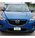 mazda cx 5 2013 lt  blue grand touring gasoline 4 cylinders front wheel drive automatic 78757