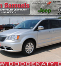 chrysler town and country 2012 silver van touring l flex fuel 6 cylinders front wheel drive autostick 77450