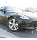 nissan 370z 2011 black coupe gasoline 6 cylinders rear wheel drive 6 speed manual 78552
