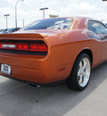 dodge challenger 2011 orange coupe r t classic gasoline 8 cylinders rear wheel drive automatic 76011