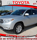 toyota highlander 2012 silver suv se gasoline 6 cylinders front wheel drive automatic 76011