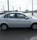 hyundai accent 2010 silver sedan gasoline 4 cylinders front wheel drive automatic with overdrive 76087