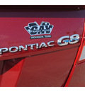 pontiac g8 2009 maroon sedan gasoline 6 cylinders rear wheel drive shiftable automatic 77539