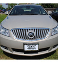buick lacrosse 2012 gold sedan leather gasoline 4 cylinders front wheel drive 6 speed automatic 77539