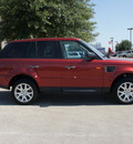 land rover range rover sport 2008 red suv hse gasoline 8 cylinders 4 wheel drive shiftable automatic 75070