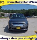ford fusion 2012 gray sedan se gasoline 4 cylinders front wheel drive automatic 76450