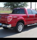 ford f 150 2012 red candy met xlt flex fuel 8 cylinders 4 wheel drive automatic 75041