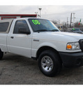 ford ranger 2008 white pickup truck gasoline 4 cylinders 2 wheel drive automatic with overdrive 77020