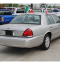 ford crown victoria 2004 silver sedan lx gasoline 8 cylinders rear wheel drive automatic with overdrive 77018