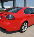 pontiac g8 2009 red sedan gt gasoline 8 cylinders rear wheel drive automatic 75067