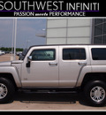 hummer h3 2008 lt  gray suv gasoline 5 cylinders 4 wheel drive automatic 77074
