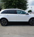 ford edge 2013 white suv 4dr sel fwd gasoline 4 cylinders front wheel drive 6 speed automatic 75070