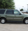 ford expedition 2001 green suv xlt gasoline 8 cylinders rear wheel drive automatic with overdrive 75070