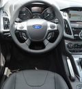 ford focus 2012 blue hatchback titanium flex fuel 4 cylinders front wheel drive automatic 75070