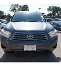 toyota highlander 2008 dk  gray suv gasoline 6 cylinders front wheel drive automatic 78006