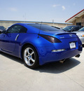 nissan 350z 2005 blue coupe touring gasoline 6 cylinders rear wheel drive 6 speed manual 79110