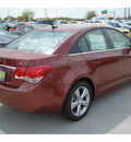 chevrolet cruze 2012 brown sedan lt gasoline 4 cylinders front wheel drive 6 speed automatic 78224